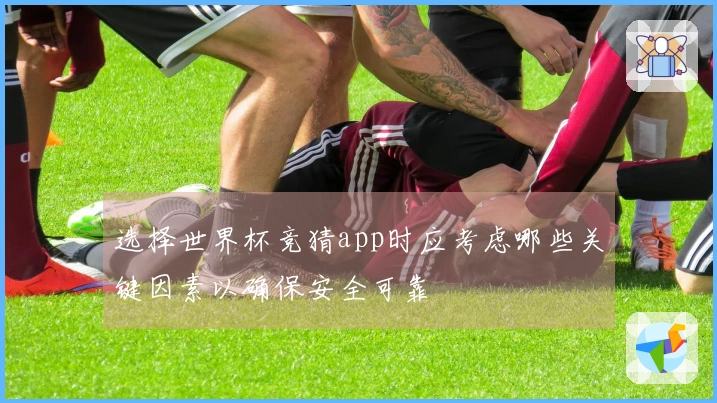 选择世界杯竞猜app时应考虑哪些关键因素以确保安全可靠
