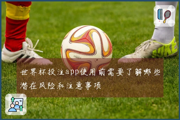世界杯投注app使用前需要了解哪些潜在风险和注意事项
